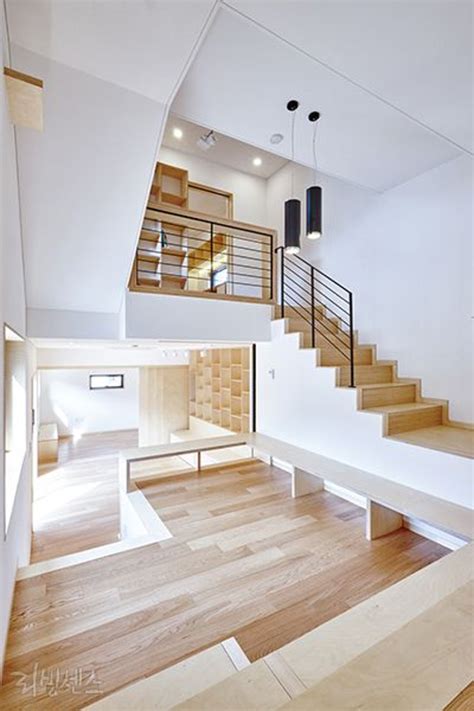 Struktur plat rumah 2 lantai. 36 desain interior rumah minimalis dengan lantai mezzanine ...