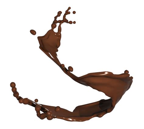 Milk Chocolate Splash Transparent Image Png Play