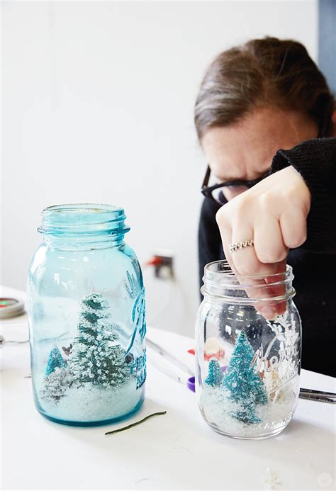 Diy Snow Globes How To Make Winter Wonders Without Water Thinkmake