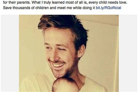 Ryan Gosling Baby Hoax Fools Fans On Facebook Madeformums