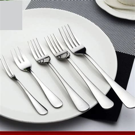 Useful Stainless Steel Main Fork Dining Fork For Adult Child Dessert