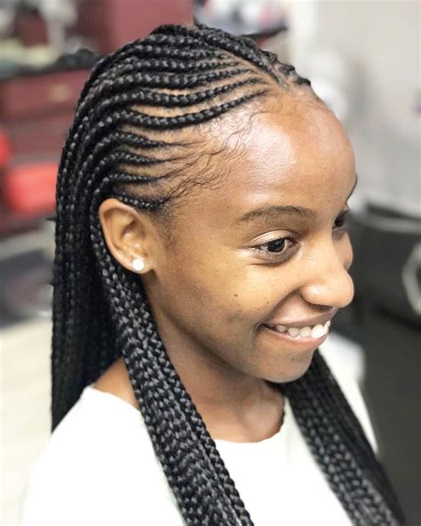 Cornrow Hairstyles With Bangs 125 Most Sought After