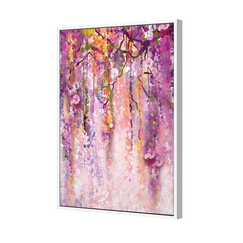 Lilac Dream Rectangle Canvas Art Exclusive At Wall Art Designs