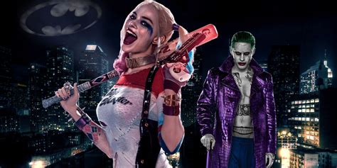 Jared Leto Joker Margot Robbie Harley Quinn