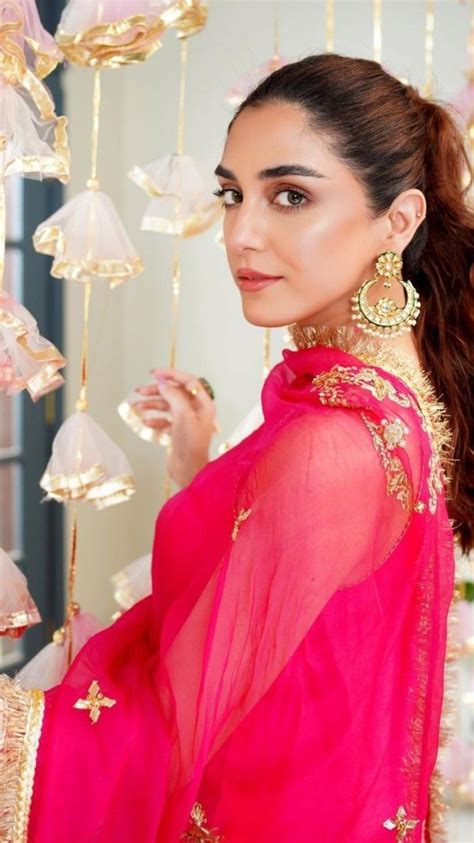 Maya Ali Pakistani Actress Traditional Looks Girls Image Designer