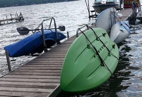 Kayak Dock Rack Marine Dockside And Waterside Storage