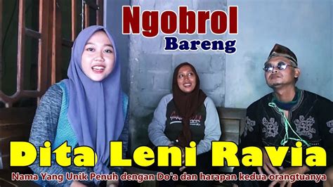 Viral Ngos Ngosan Ngobrol Ngobrol Santai Bareng Dita Leni Ravia