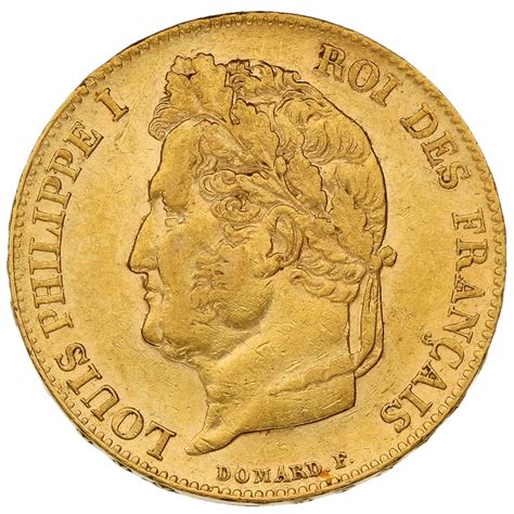 Buy 1840 Gold Twenty French Franc Coin From Bullionbypost From 44790