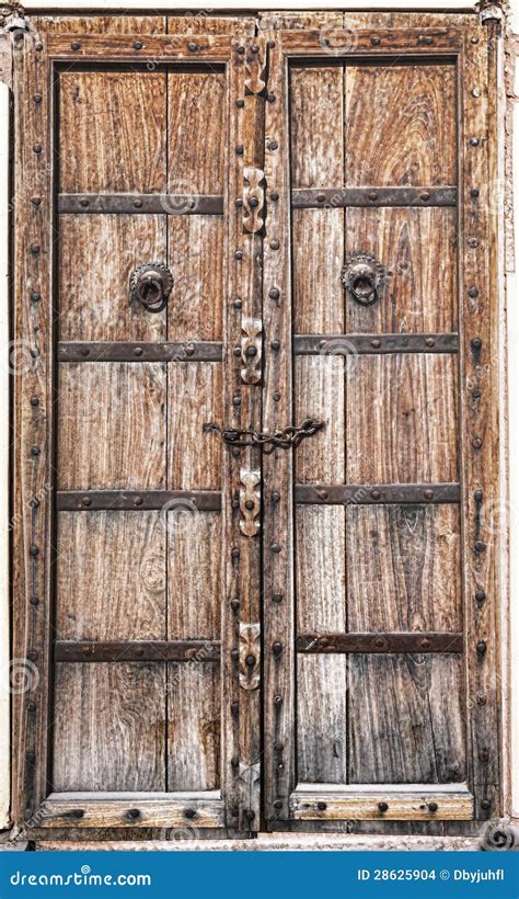 Old Wooden Door Stock Images Image 28625904