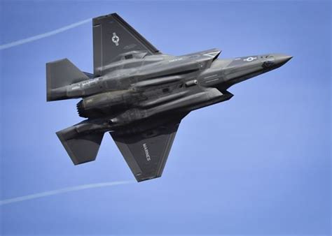 Us Marine Corps F 35 Lighting Ii Attached To Marine Fighter Attack