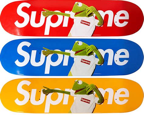 Supreme Kermit Skate Deck