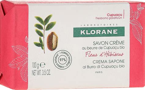 Klorane Cupuacu Hibiscus Flower Cream Soap Soap Makeup