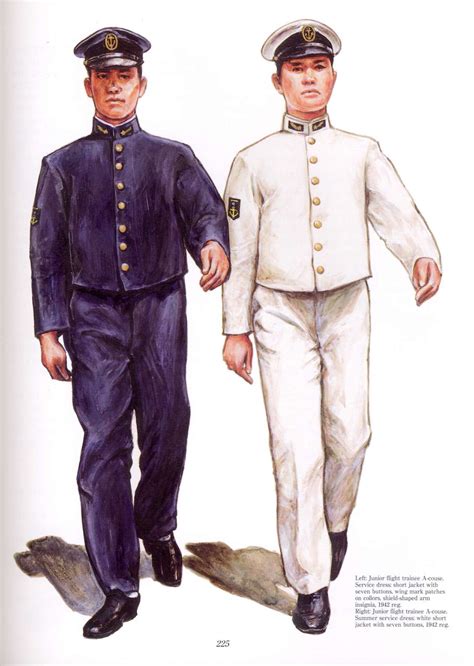 Uniforms Of Japanese Navy 1867 1945 223 — Postimages