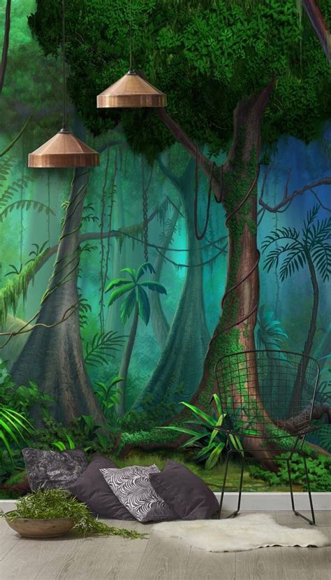 Rainforest Wall Mural Mural Wall