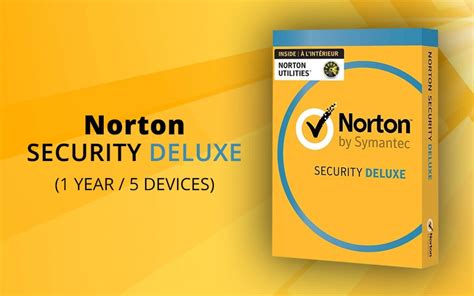 Buy Norton Security Deluxe 5 Devices 1 Year Symantec Software Software