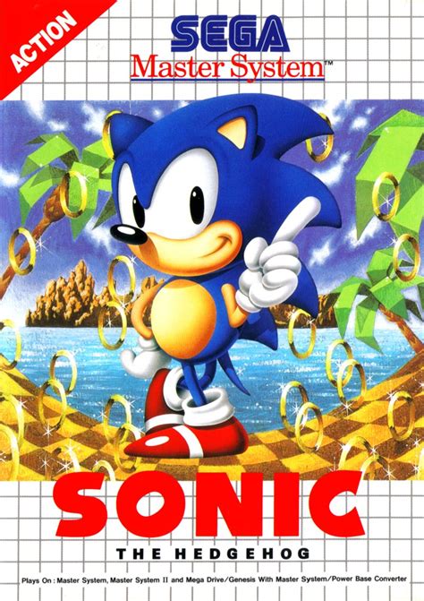 Sonic The Hedgehog For Sega Master System 1991 Mobygames