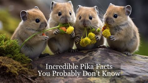 11 Incredible Facts About Pikas You Probably Dont Know Youtube