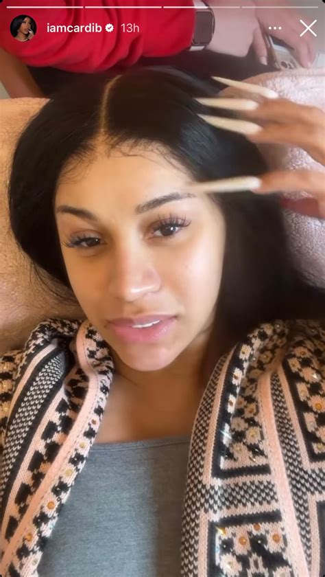 Cardi B Shared A New No Makeup No Filter Video See Photos Allure