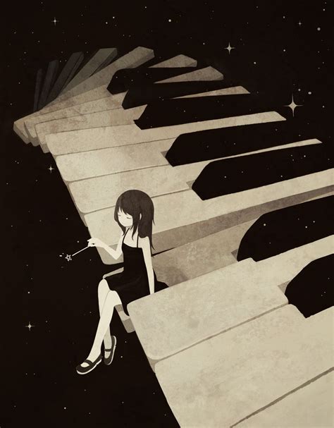 Ak47 Tumblr Piano Art Musical Art Anime Art