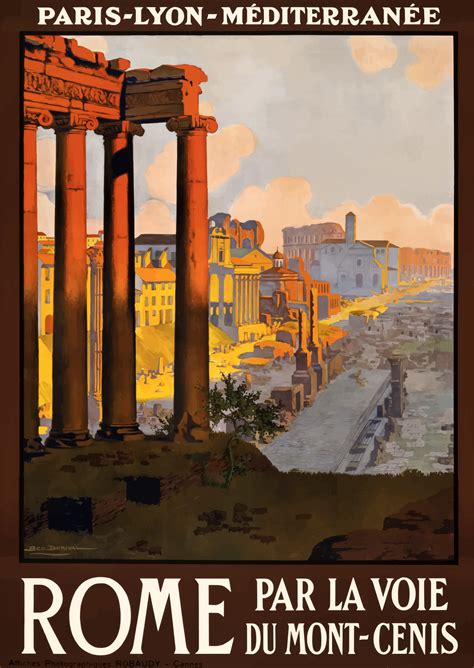 Vintage Rome Travel Posters