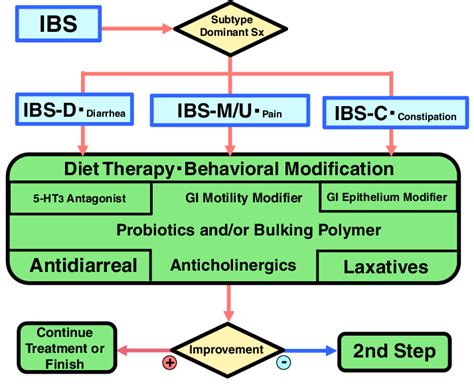 The First Step Of The Ibs Therapeutic Algorithm Subtyping Of Ibs Is