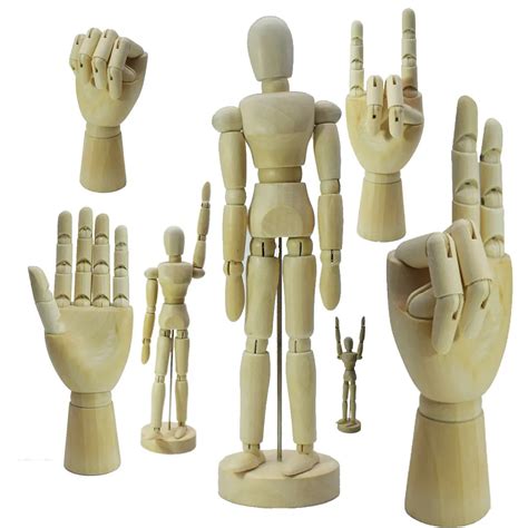 Drawing Model Sketch Mannequin Model Movable Limbs Wooden Hand Model