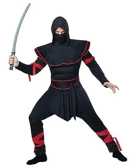 Adult Hooded Stealth Ninja Costume