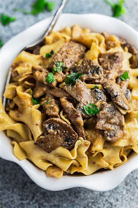 Enough with the breakdowns every time someone tweaks a recipe. One Pot Beef Stroganoff Recipe | Easy Beef Dinner Idea
