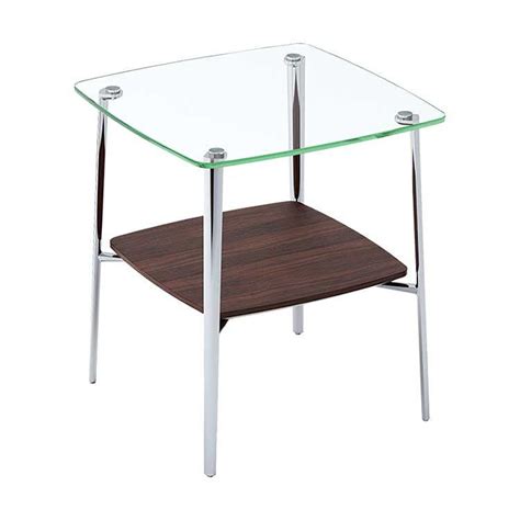 Modern Glass End Table Modern Furniture Seattle With Images Table