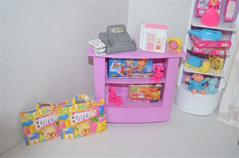 Barbie 1998 Toy Store Set Accessories And Arcade Prize Booth Toys Lot Ebay Toy Store Toys