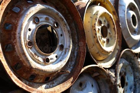 Old Rims stock photo. Image of transportation, wheel, road - 4608836