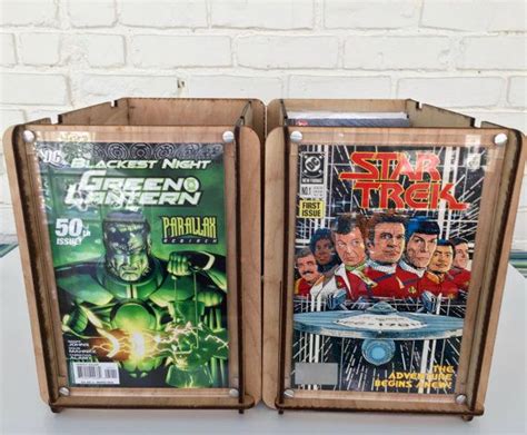 Comic Book Storage And Display Box Displaystore Comics In An Etsy