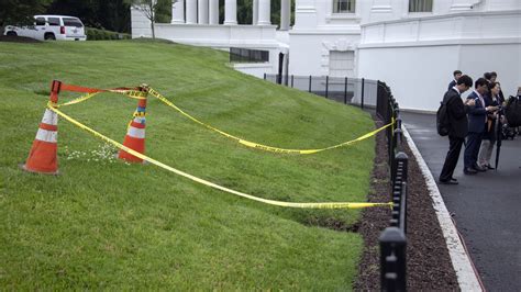 Main meanings of lawn in english. Work of Satan? Sinkhole opens on White House lawn, Twitter ...