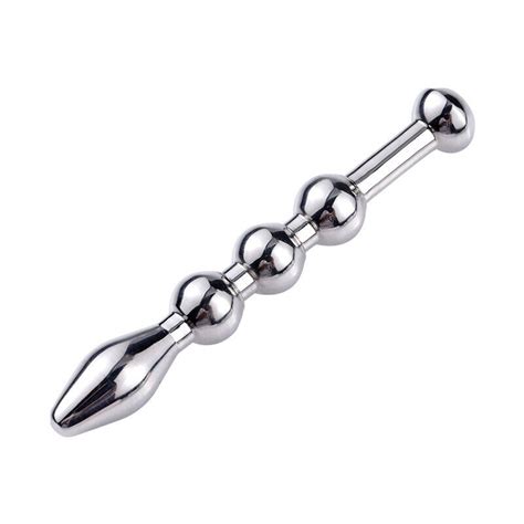 metal urethral stretching penis solid plug stainless steel dilator sounding ebay