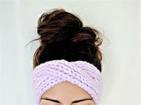 Turban Style Knit Headband Pattern The Snugglery