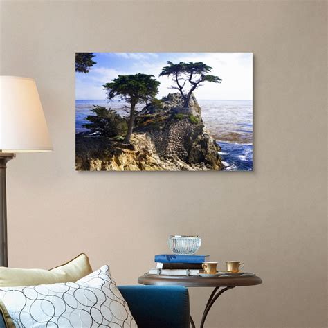 Lone Cypress 2 Canvas Wall Art Print Tree Home Decor Ebay