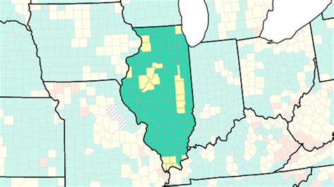 No Illinois Counties Rated High For Covid 19 Transmission Wics