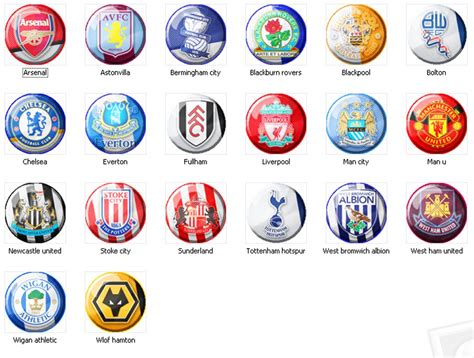 Premier League Logos 16 მარტში 2011 S E A R C H