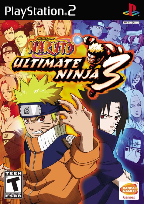 Naruto Ultimate Ninja 3 Playstation 2ps2 Isos Rom Download