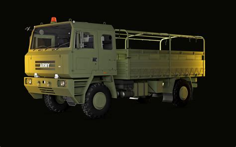 3d Model Military Truck Turbosquid 1406489