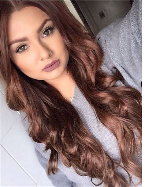 42 Womans Hair Color Trends In Hair Color Brown Chestnut Chestnut