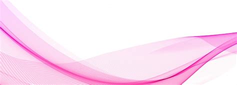 Free Vector Abstract Creative Pink Wave Banner On White Background