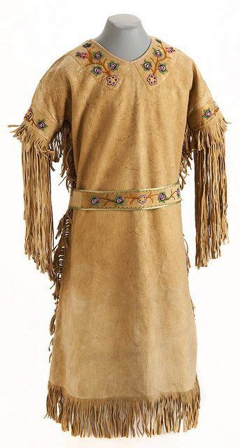 Ojibwe Hide Dress At The Minnesota Historical Society Native American