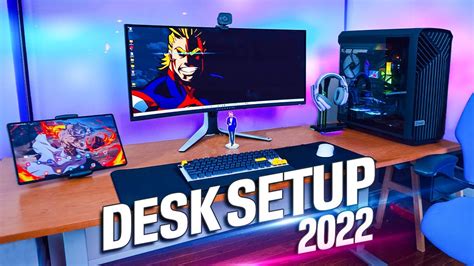 Epic Gaming Desk Setup 2022 Youtube