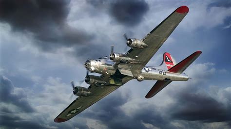 Boeing B 17 Flying Fortress Full Hd Wallpaper And Background Image