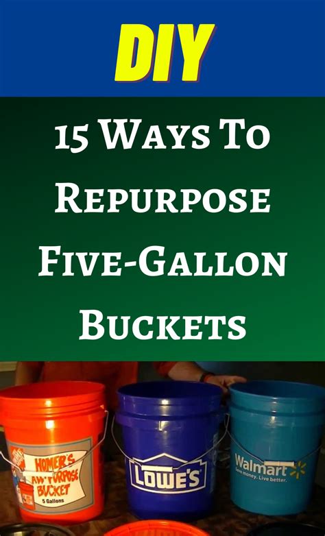 Ways To Repurpose Five Gallon Buckets That Are Borderline Genius Diy Life Hacks Diy Life