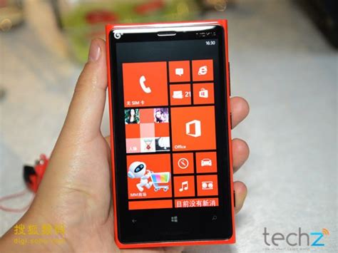 Hình ảnh Mới Nhất Về Nokia Lumia 920t Tại Trung Quốc