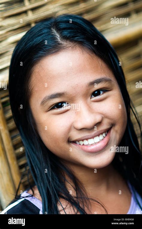 Mädchen Im Teenageralter Cebu City Philippinen Stockfotografie Alamy