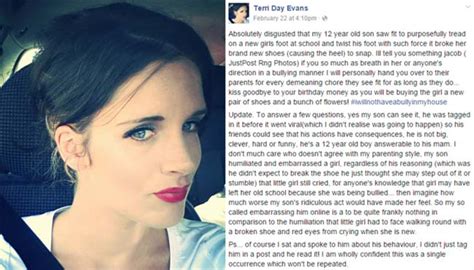 Mother Shames Son For Bullying In Facebook Post That Went Viral