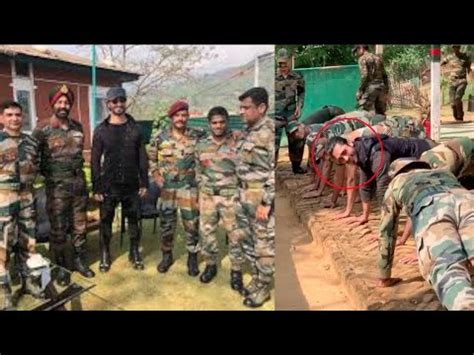 Vidyut Jamwal With Indian Army YouTube